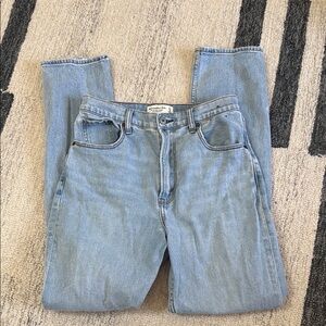 Abercrombie & Fitch 90’s Slim Straight Ultra High Rise - Curve Love